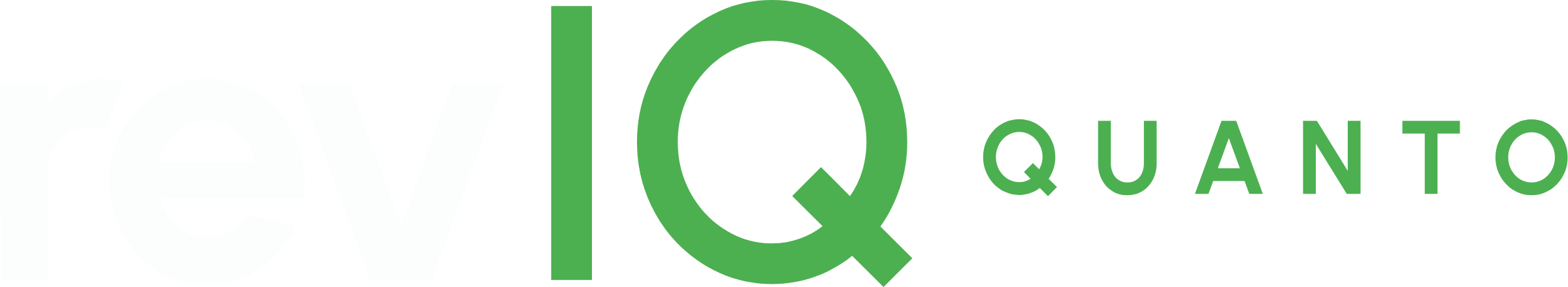 HYPR revIQ logo, version for dark backgrounds